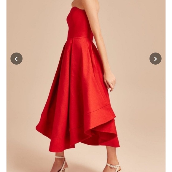 Cameo Collective Red Making Waves Dress size Small - Picture 2 of 13